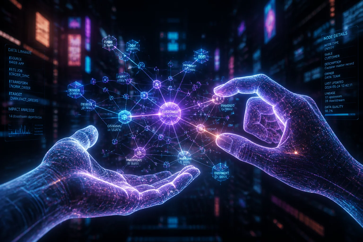 Controlling System Relationships and Data Lineage