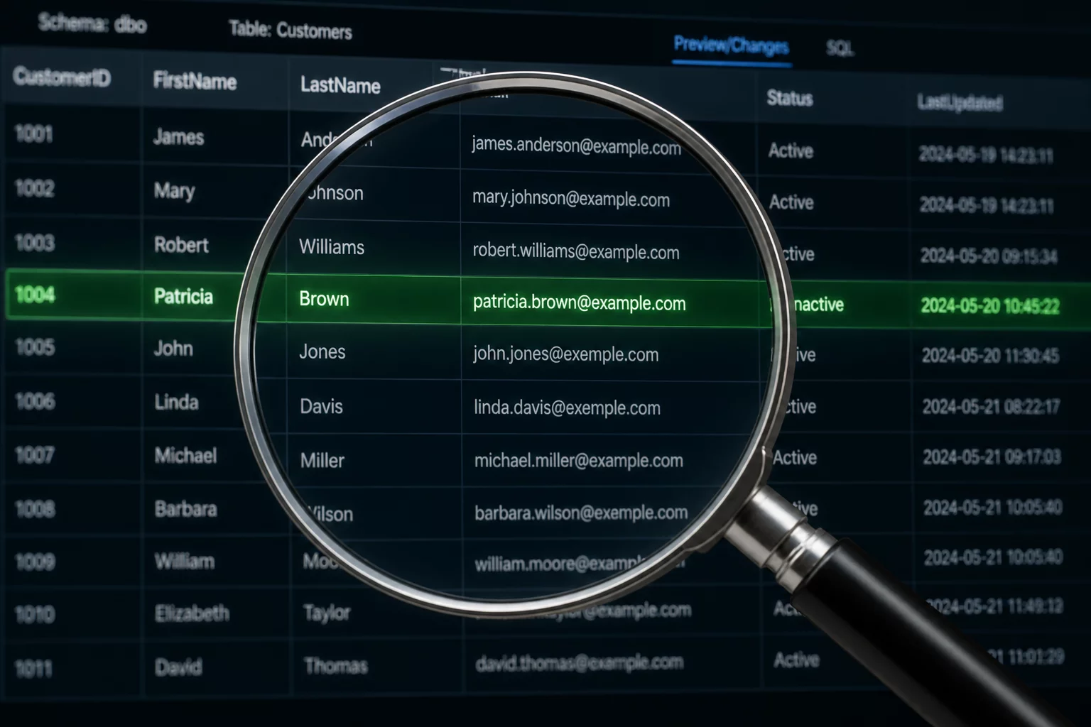 A Table Change Review Case for Teams Using pgAdmin